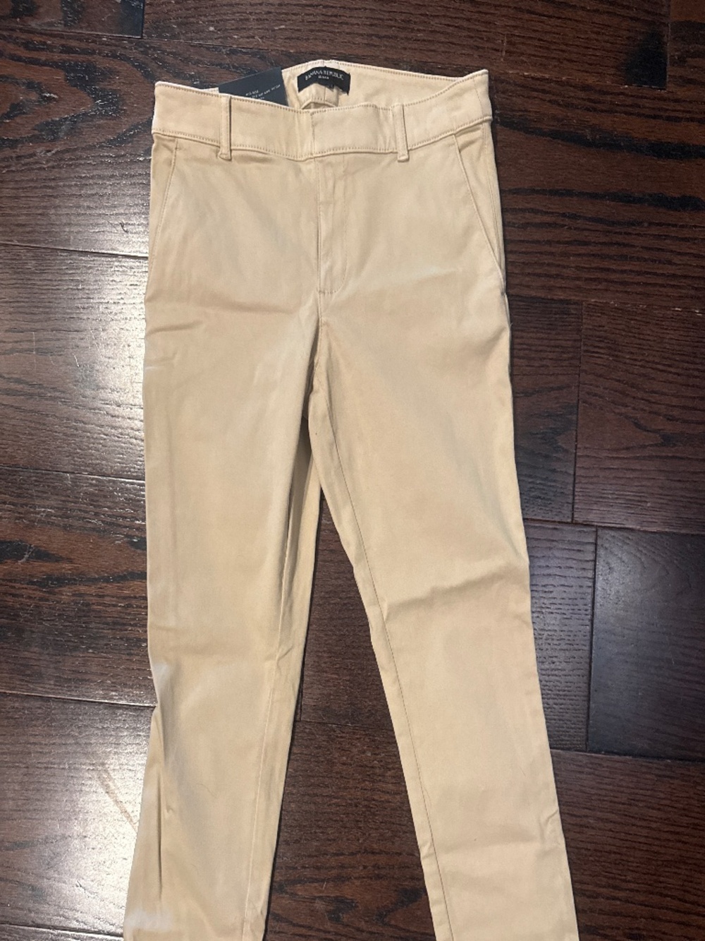 Banana Republic Sloan Stretch Chino Khaki Pants 0P